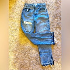 Size 24 Free people jeans
